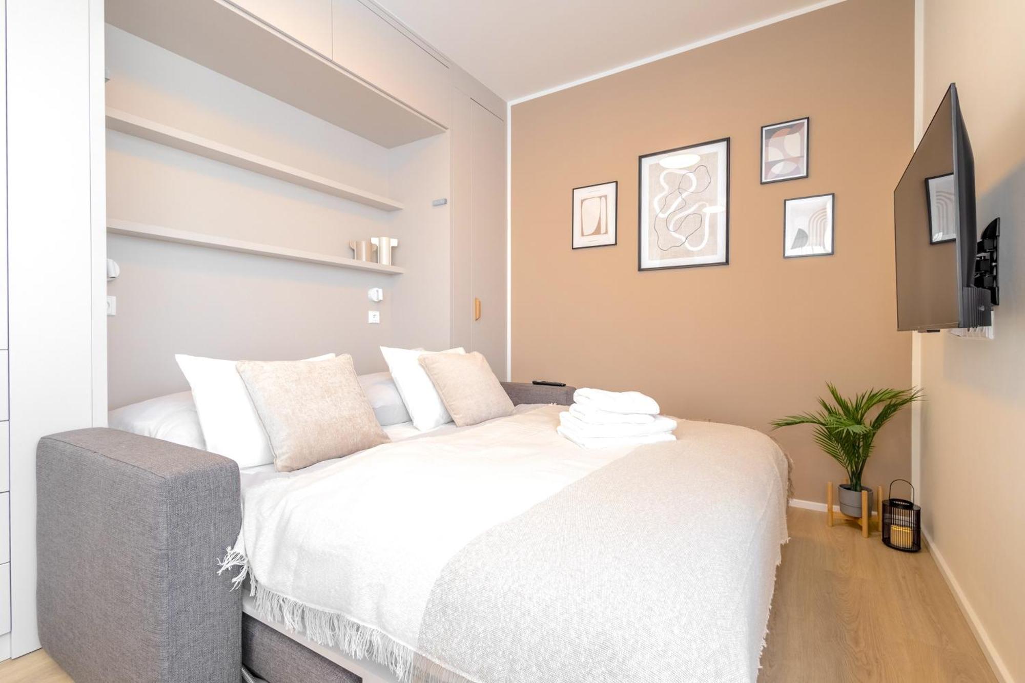 Apartamento Bright 2br - 4th Floor, Balcony, Free Parking By Gravity *